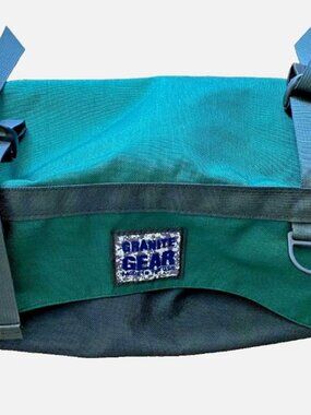 Vtg Granite Gear Made in USA Green Cordura Compression Bag Pack Lid Pouch